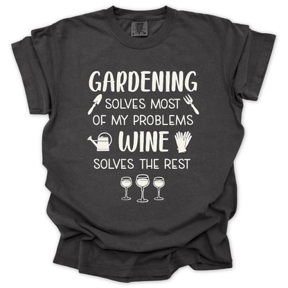 Wine Solves Problems T-Shirt