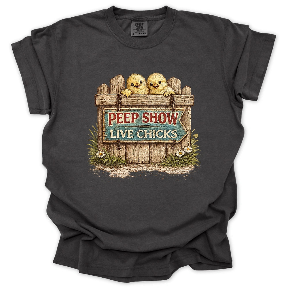 Peep Show Live Chicks T-Shirt