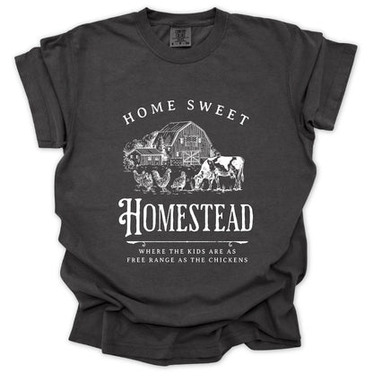 Free Range Kids Homestead T-Shirt