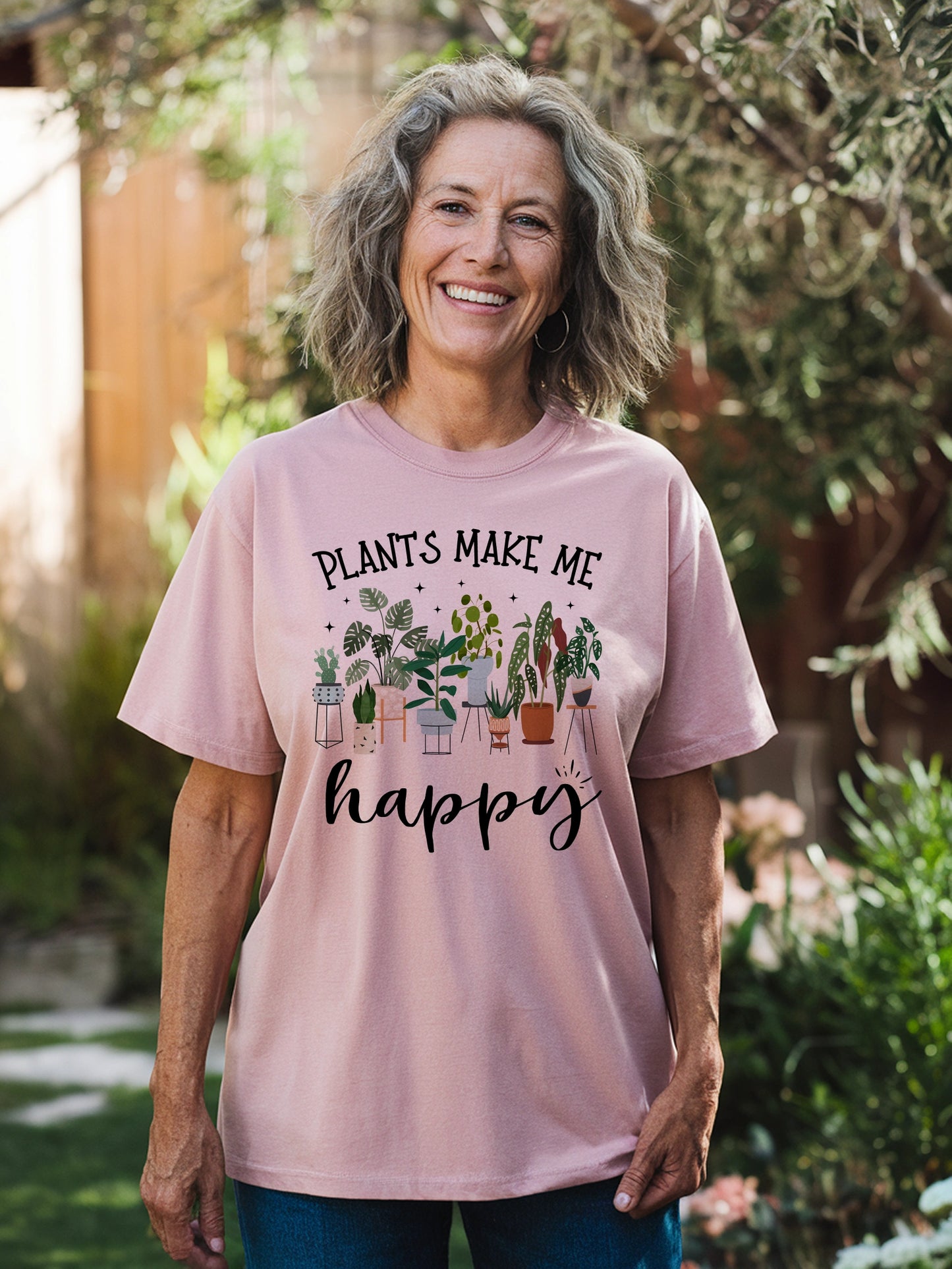 Plants Make Me Happy T-Shirt