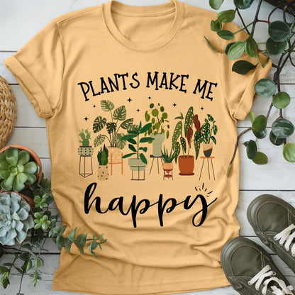 Plants Make Me Happy T-Shirt