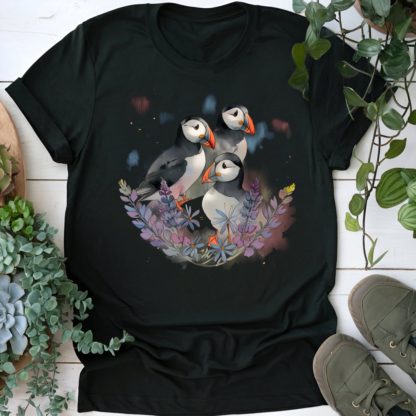 Puffin Posy T-shirt