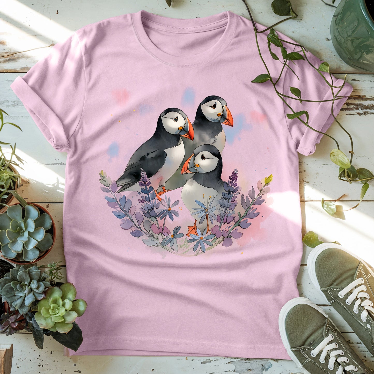 Puffin Posy T-shirt