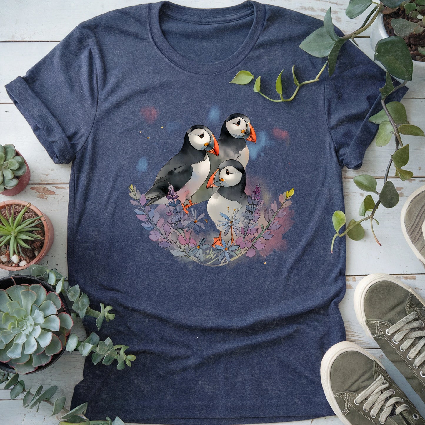 Puffin Posy T-shirt