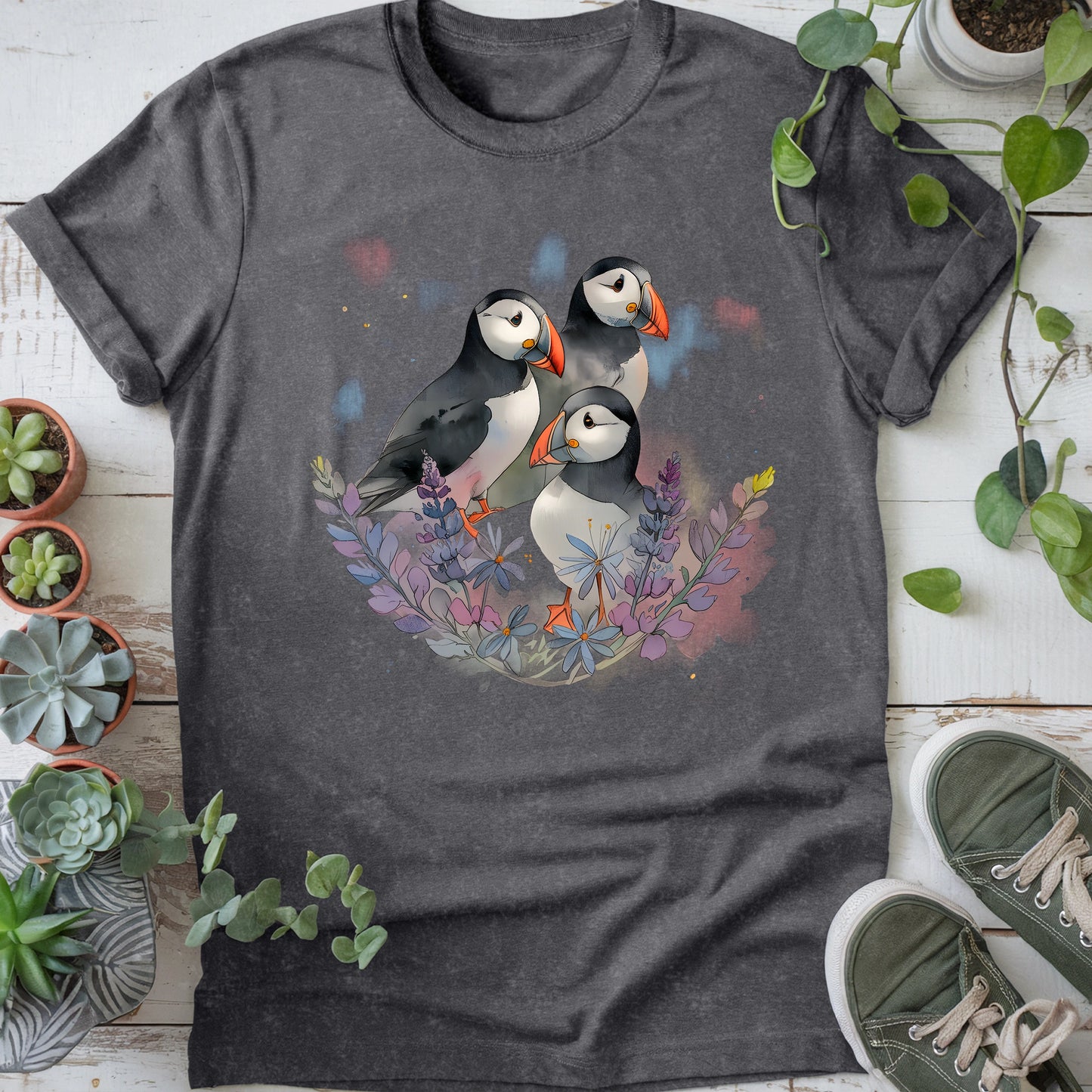 Puffin Posy T-shirt