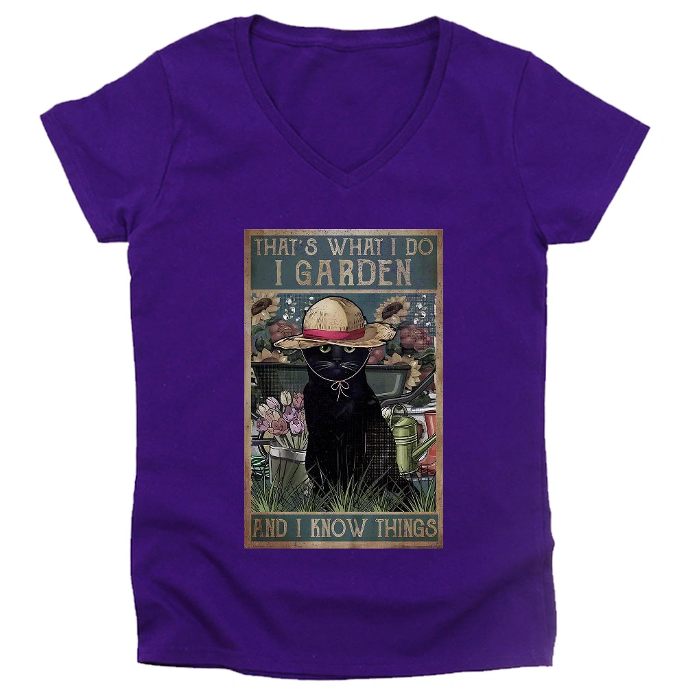 Garden And Know Things Lady V-neck