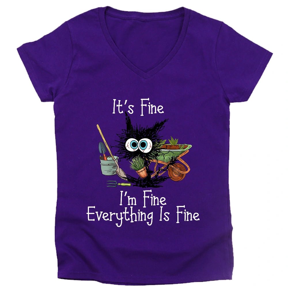 It's Fine Lady V-neck