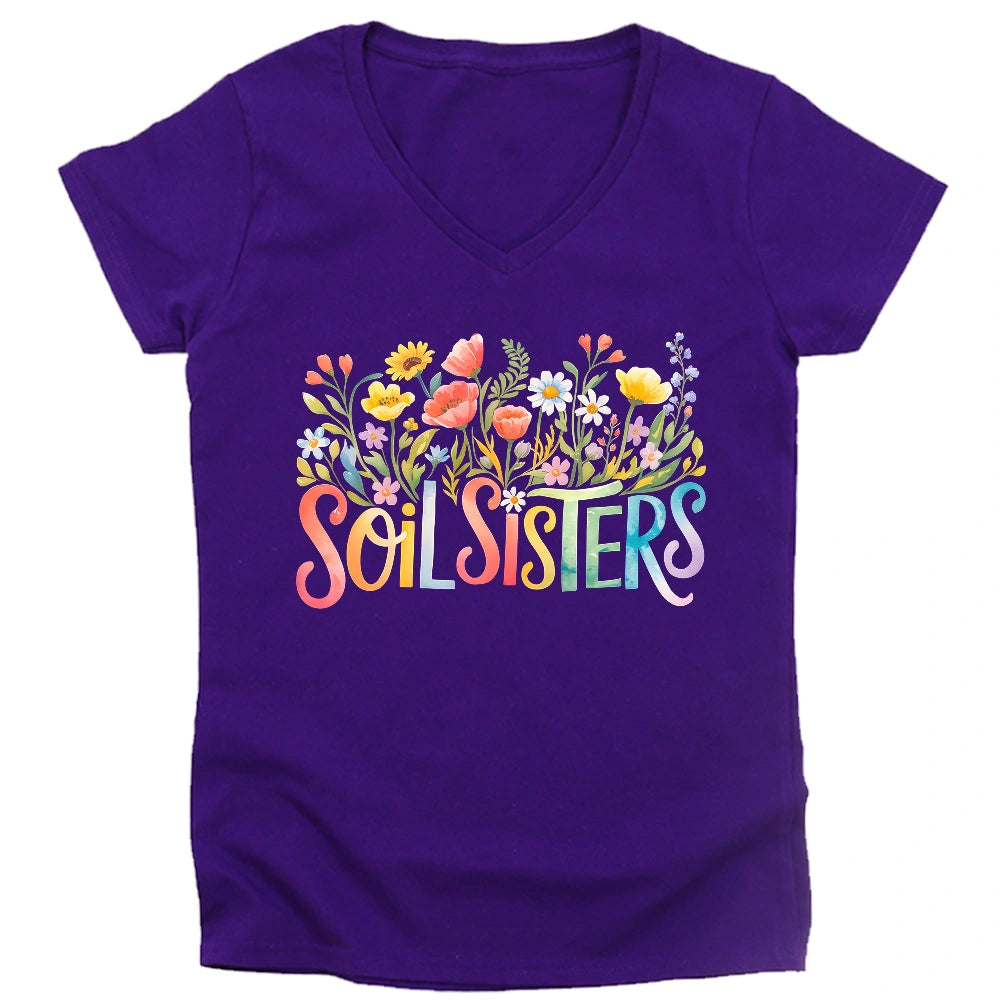Soil Sisters Lady V-neck