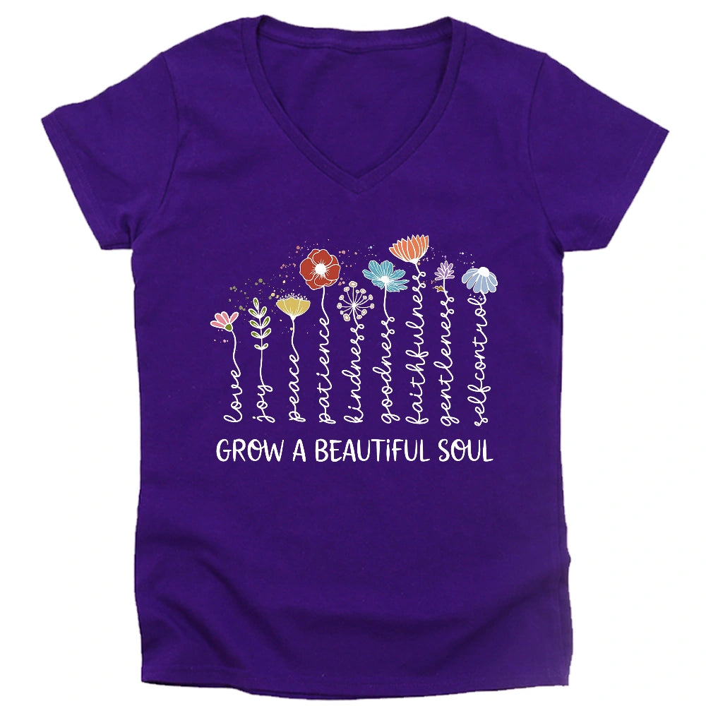 Soul Bloom Lady V-neck