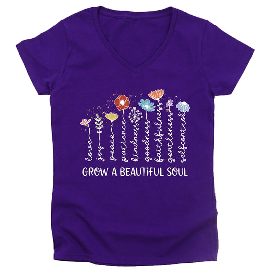 Soul Bloom Lady V-neck