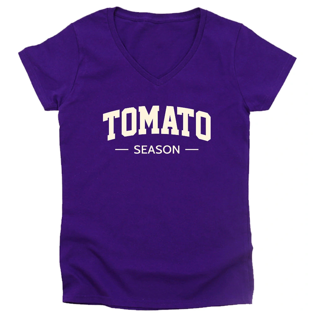 Tomato Season Lady V-neck