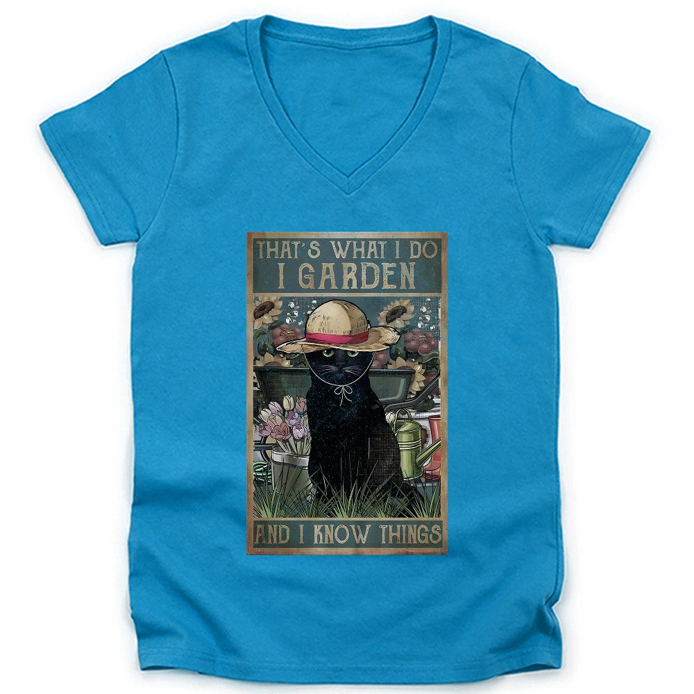 Garden And Know Things Lady V-neck