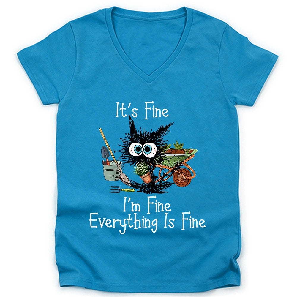 It's Fine Lady V-neck