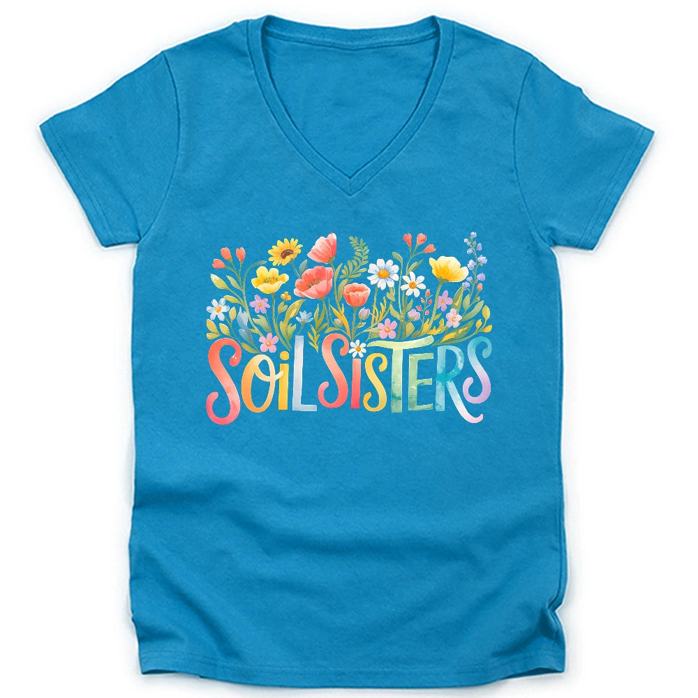 Soil Sisters Lady V-neck