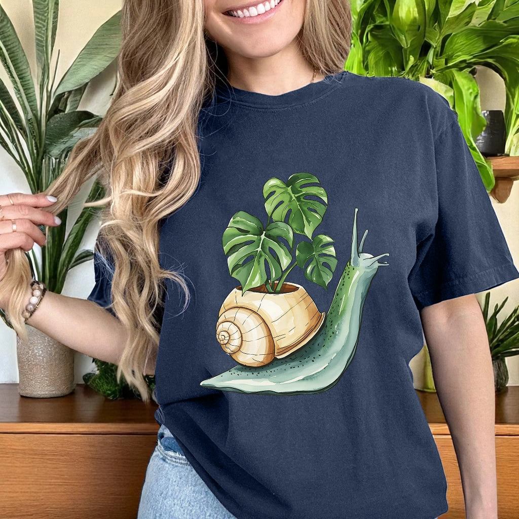 Snail Monstera T-Shirt