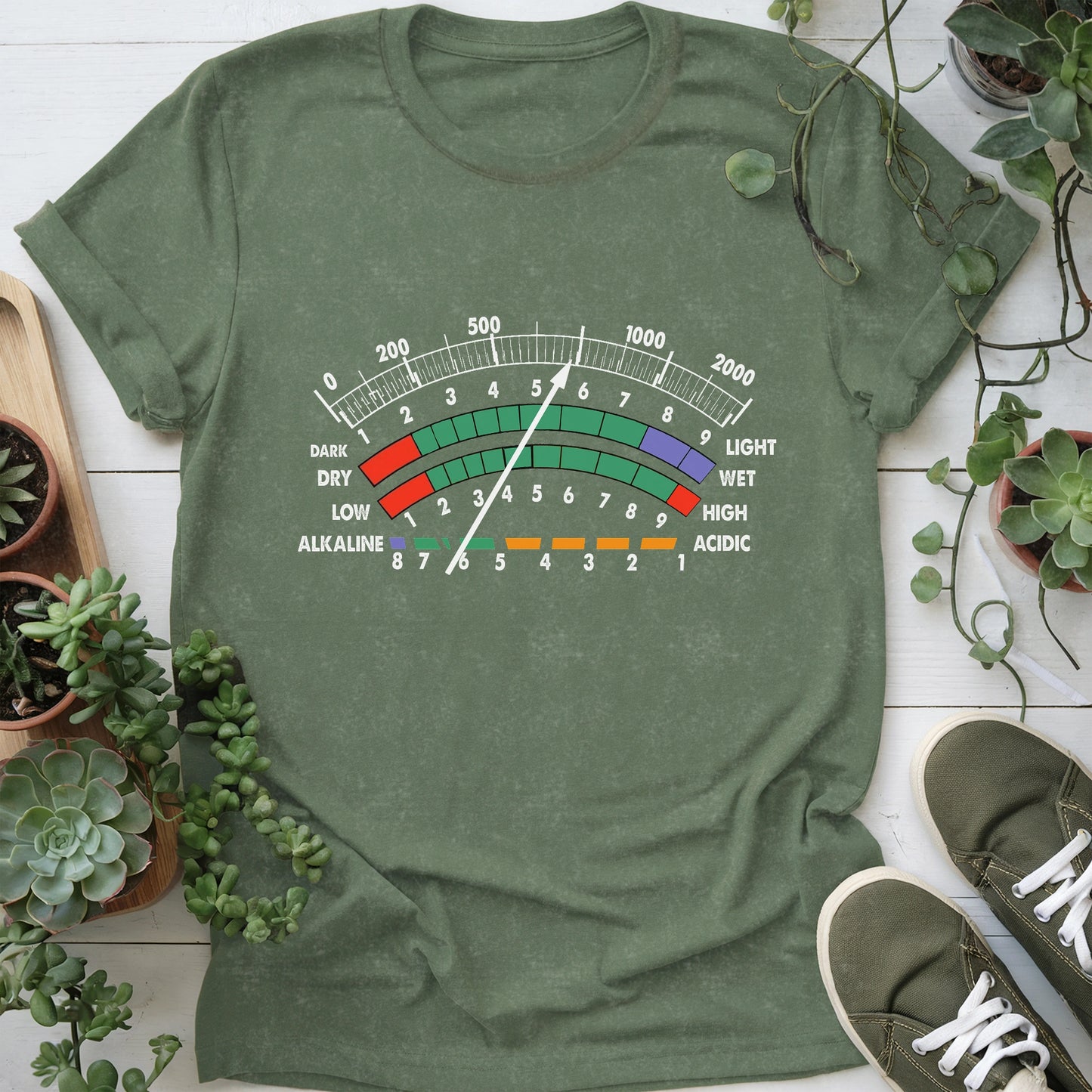 Soil pH Meter T-shirt