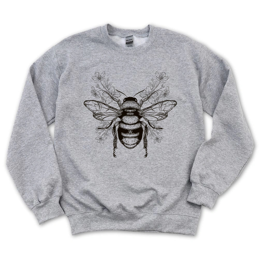 Bee Flower Sweatshirt