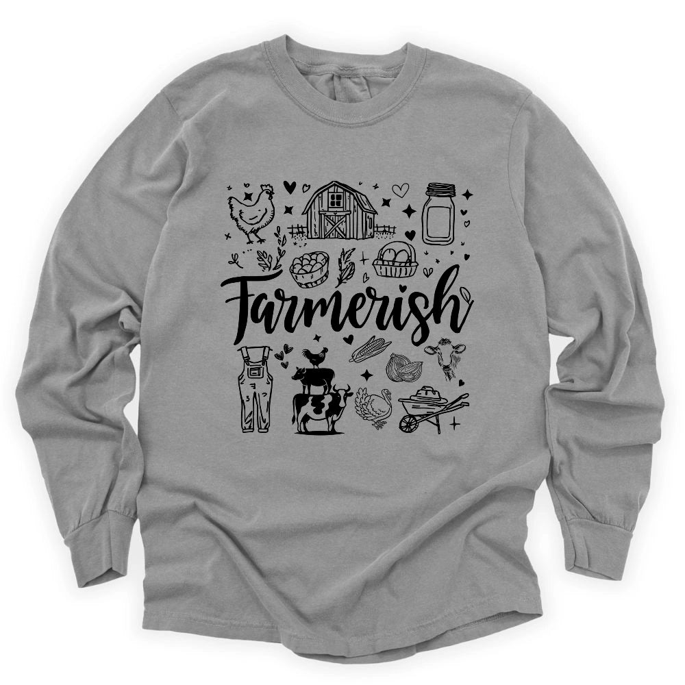 Farmerish Long Sleeve T-shirt