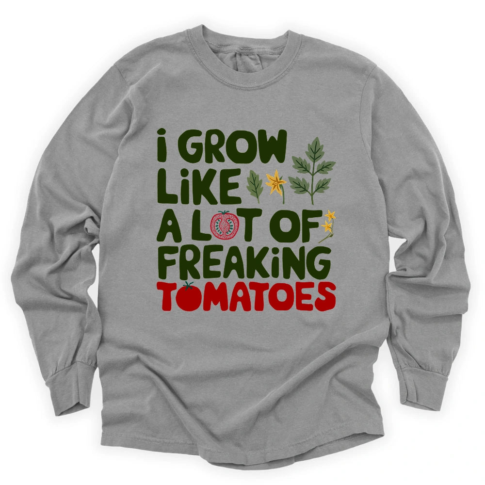 Freaking Tomatoes Long Sleeve T-shirt