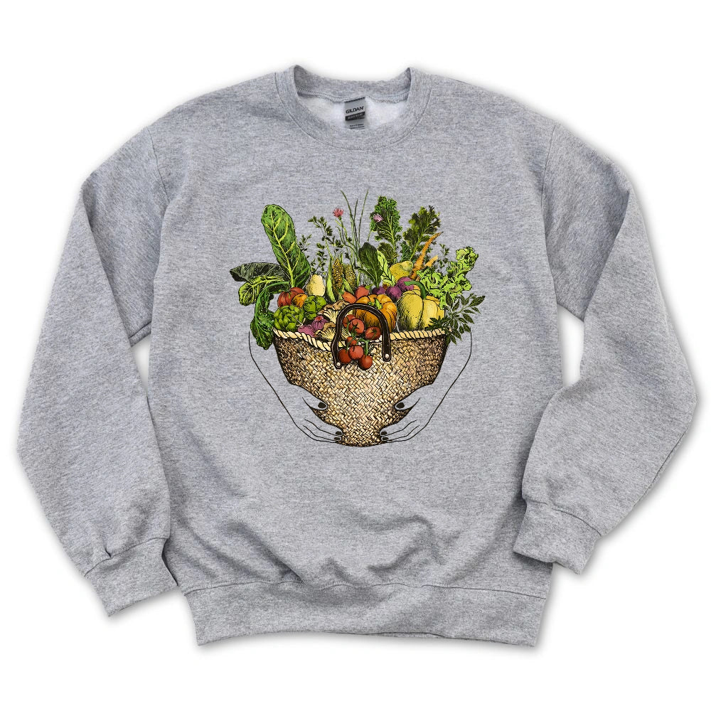 From Garden to Basket Sweatshirt