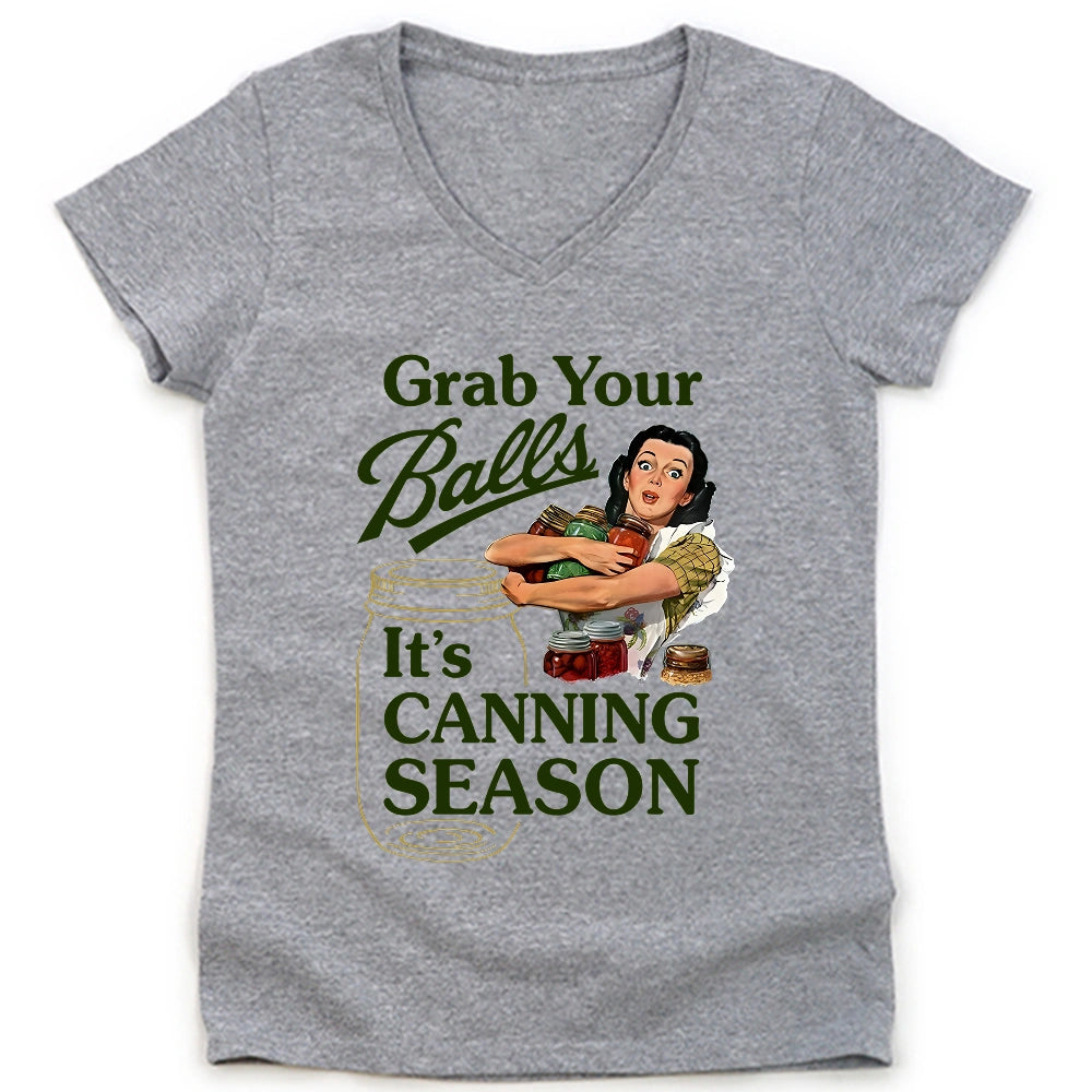 Grab Your Balls Lady V-neck