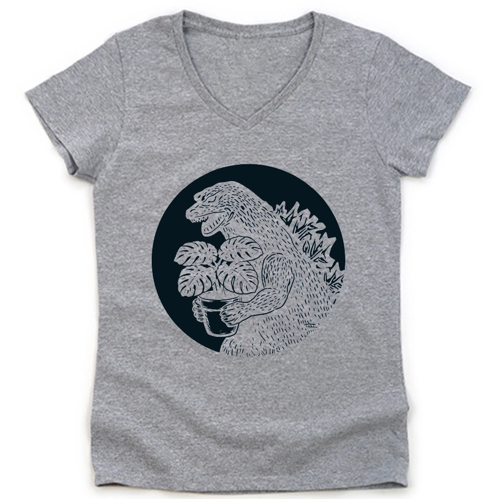 Monsterazilla Lady V-neck