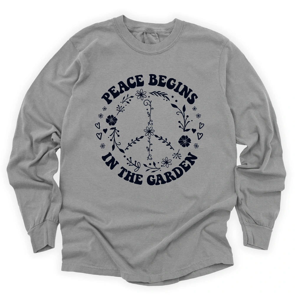 Peace Garden Long Sleeve T-shirt
