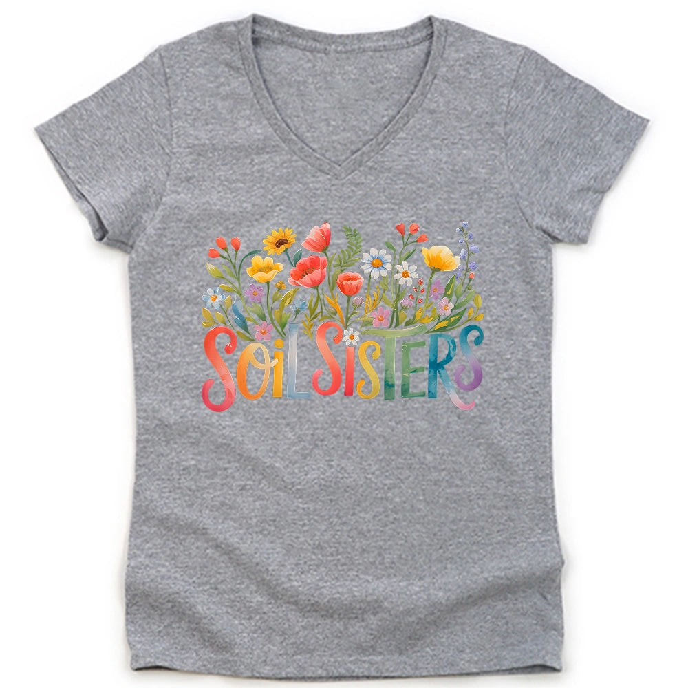 Soil Sisters Lady V-neck