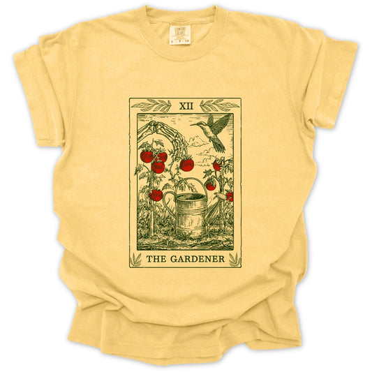 Tomato Grower Tarot Card  T-Shirt