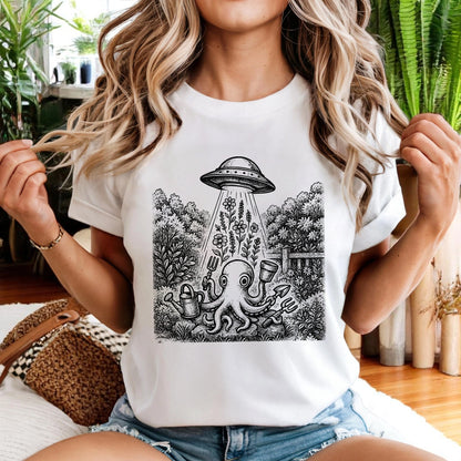 UFO Octopus Garden T-Shirt