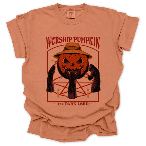 WORSHIP Pumpkin T-shirt