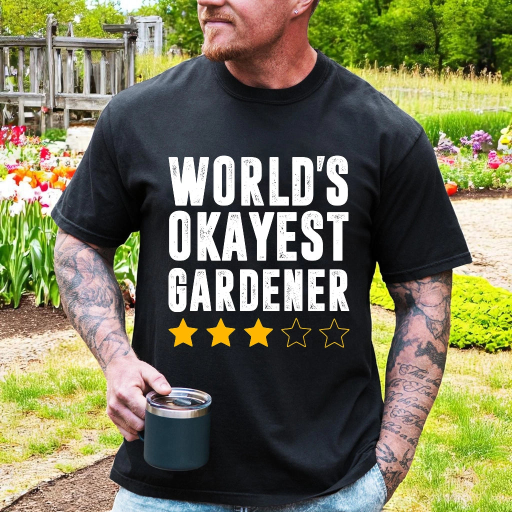 World's Okayest Gardener T-shirt