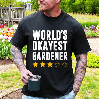 World's Okayest Gardener T-shirt