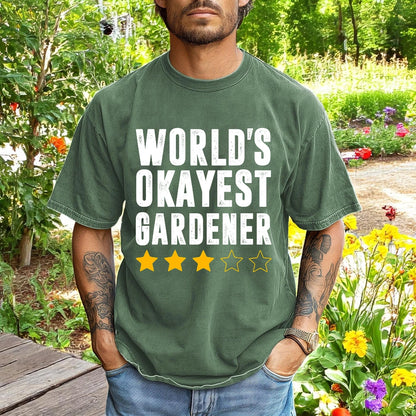 World's Okayest Gardener T-shirt