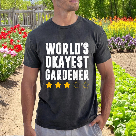 World's Okayest Gardener T-shirt