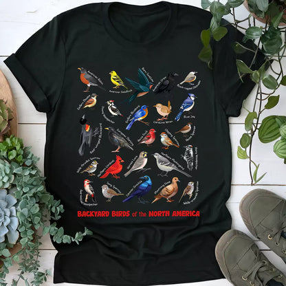 American Garden Birds T-shirt