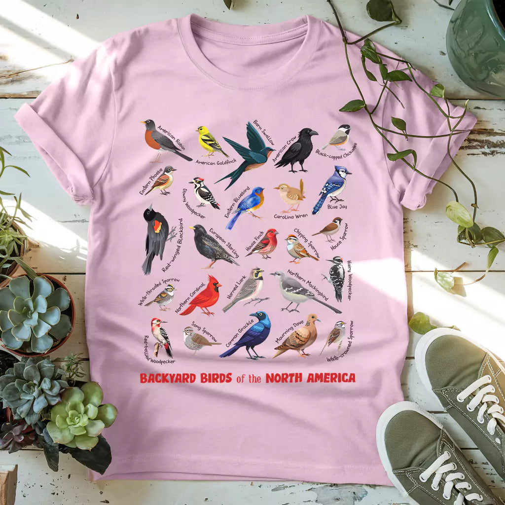 American Garden Birds T-shirt