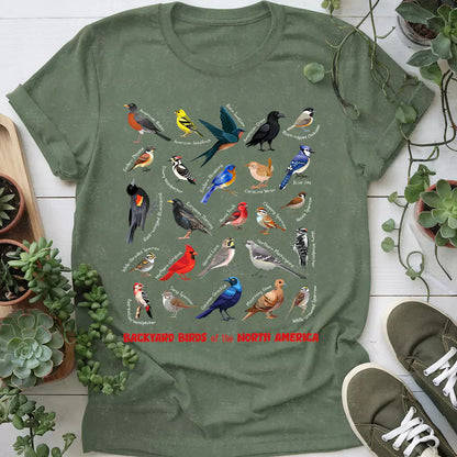 American Garden Birds T-shirt