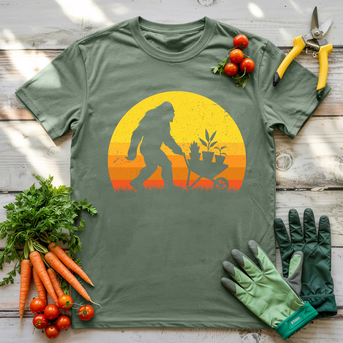 Bigfoot Gardening T-Shirt