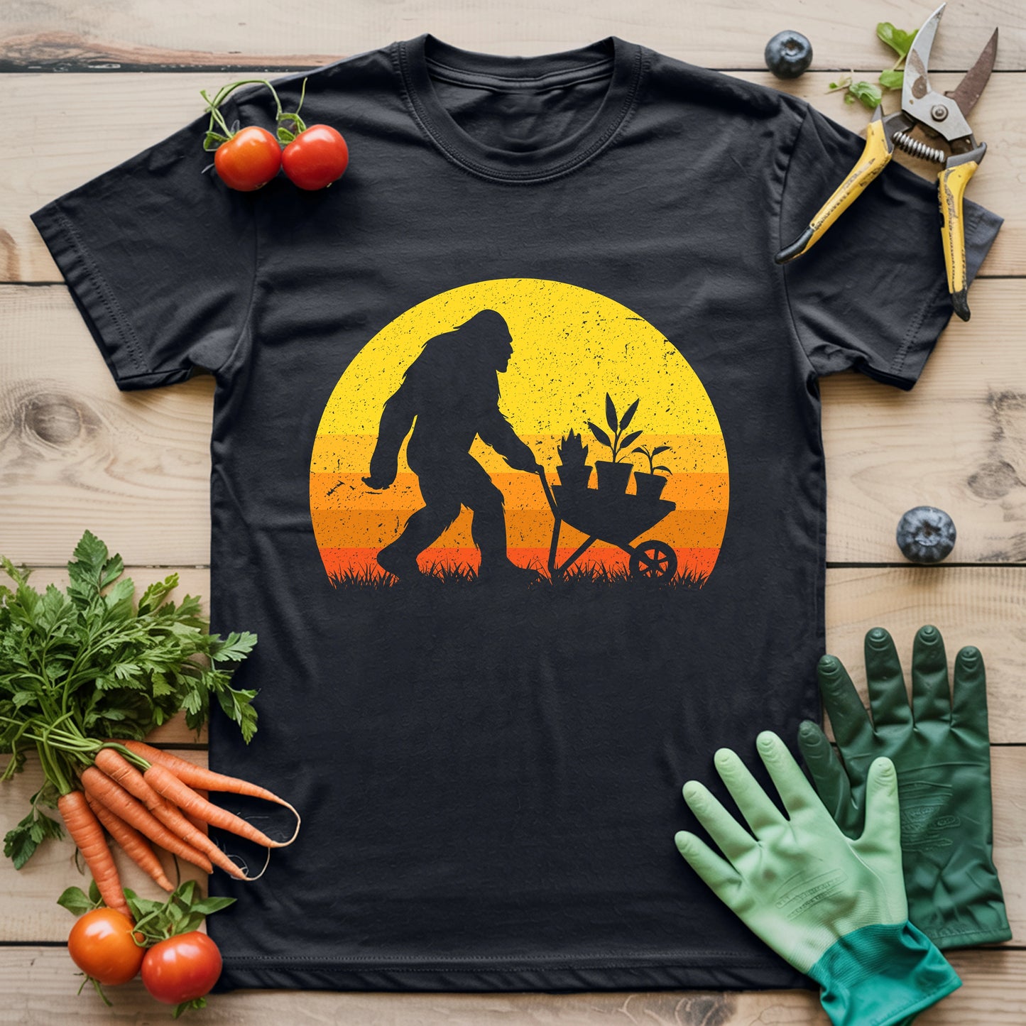 Bigfoot Gardening T-Shirt