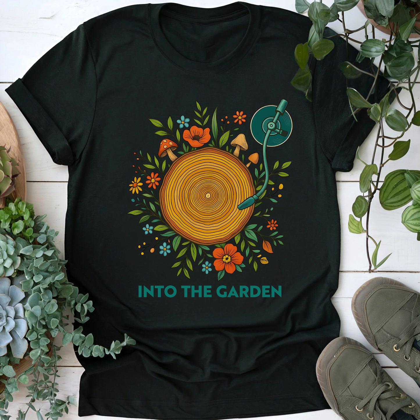 Garden Vinyl T-shirt