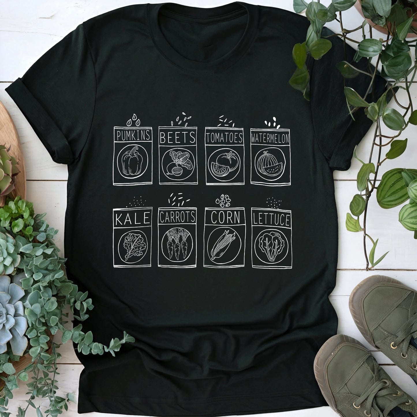 Vegetable Seeds T-Shirt