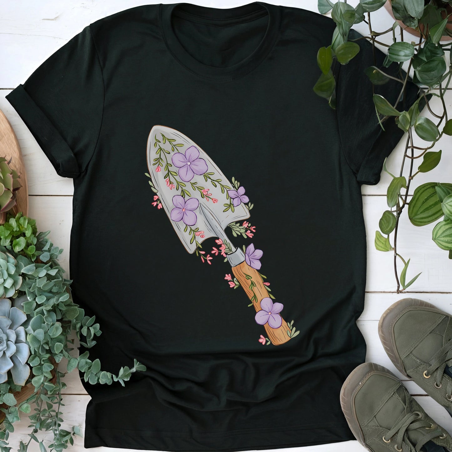 Floral Trowel T-shirt