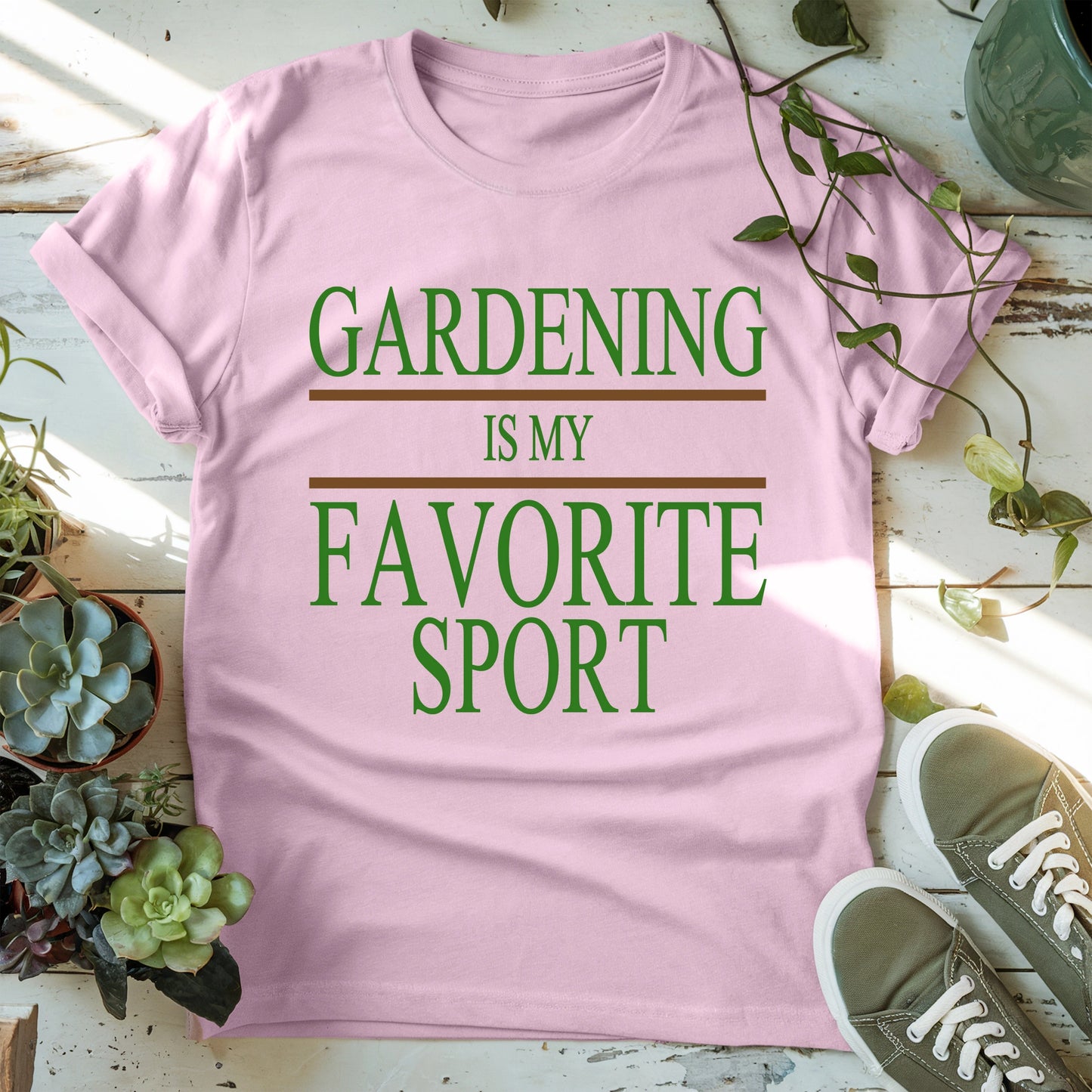 Gardening Is My Favorite Sport T-shirt