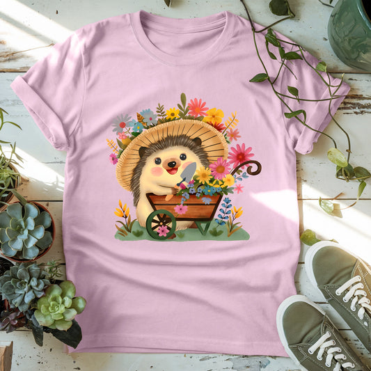 Hedgehog Gardener T-shirt