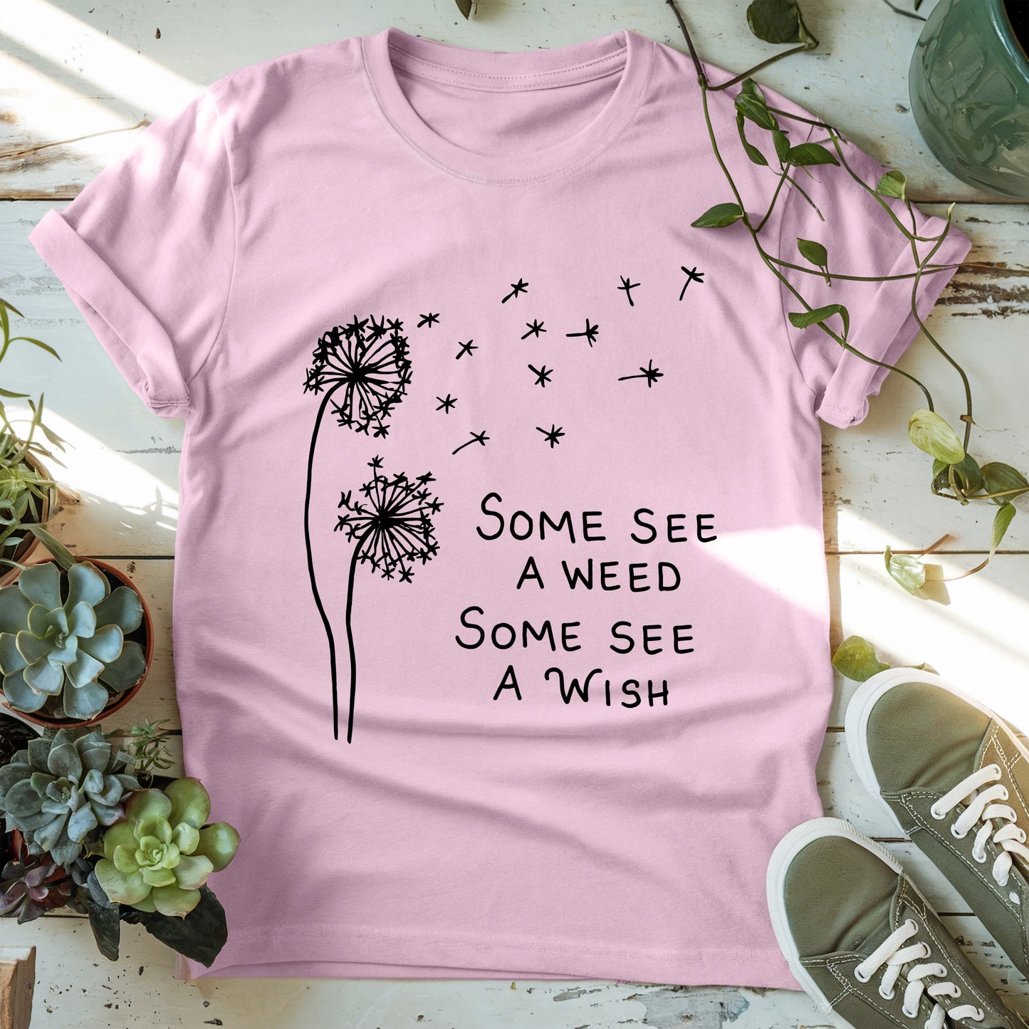 Wishful Dandelion T-shirt