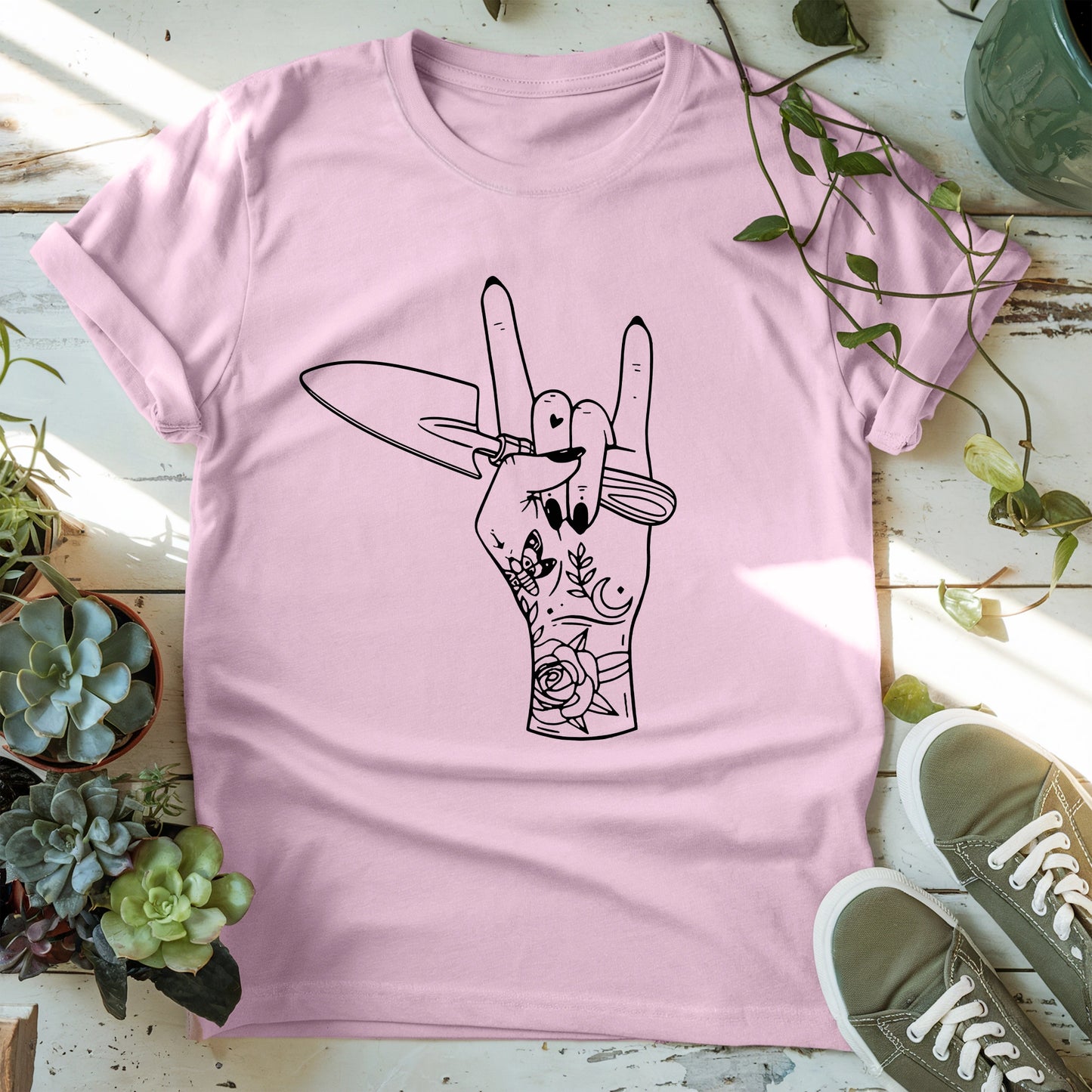 Gardening Rock T-shirt