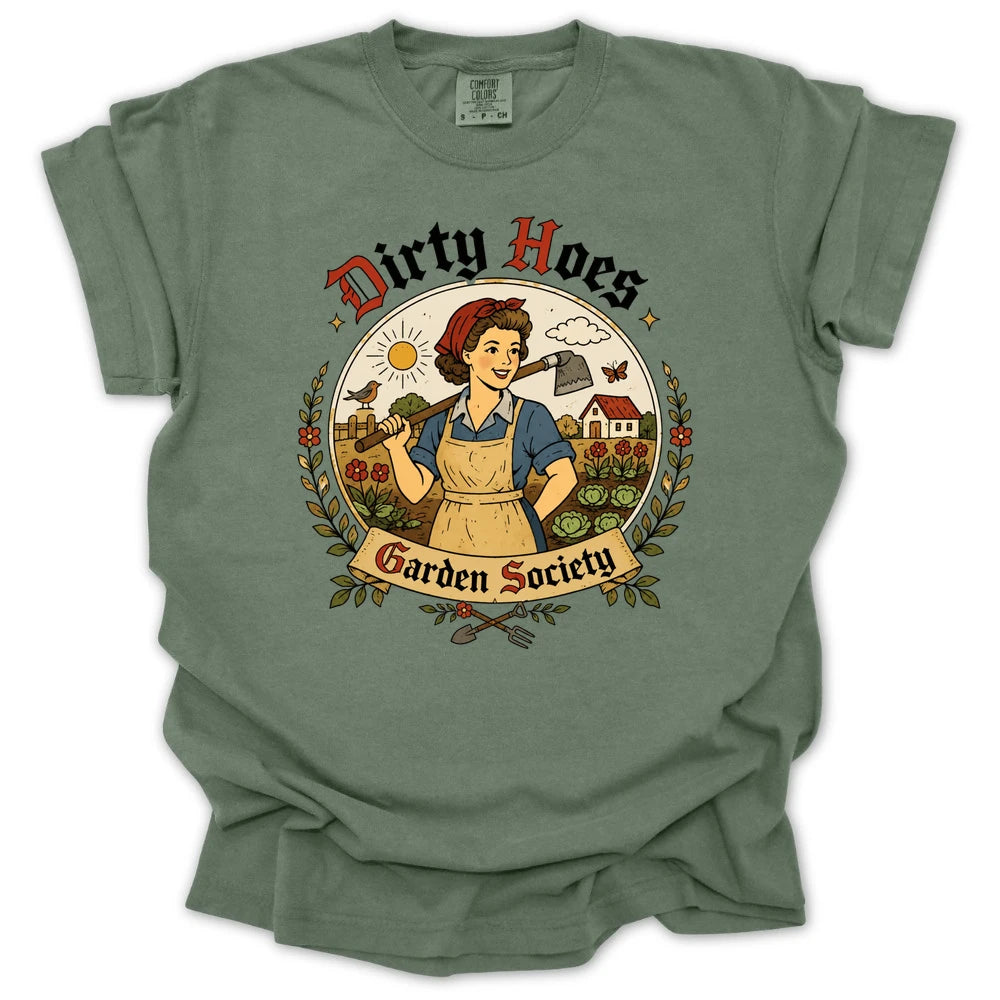 Dirty Hoes Garden Society T-shirt