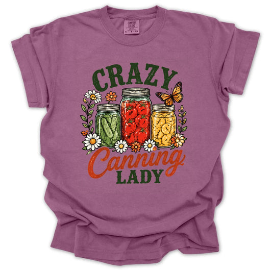 CRAZY Canning LADY T-shirt