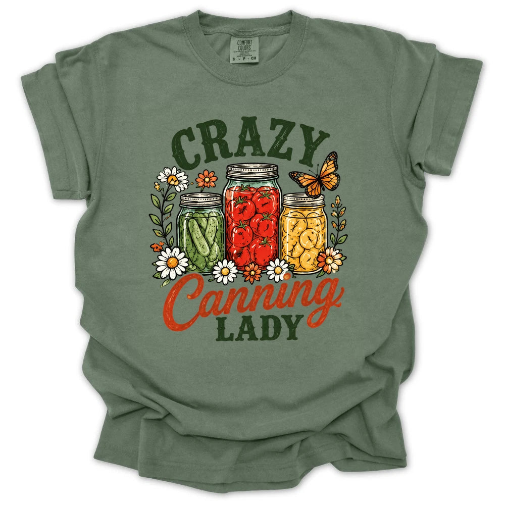 CRAZY Canning LADY T-shirt